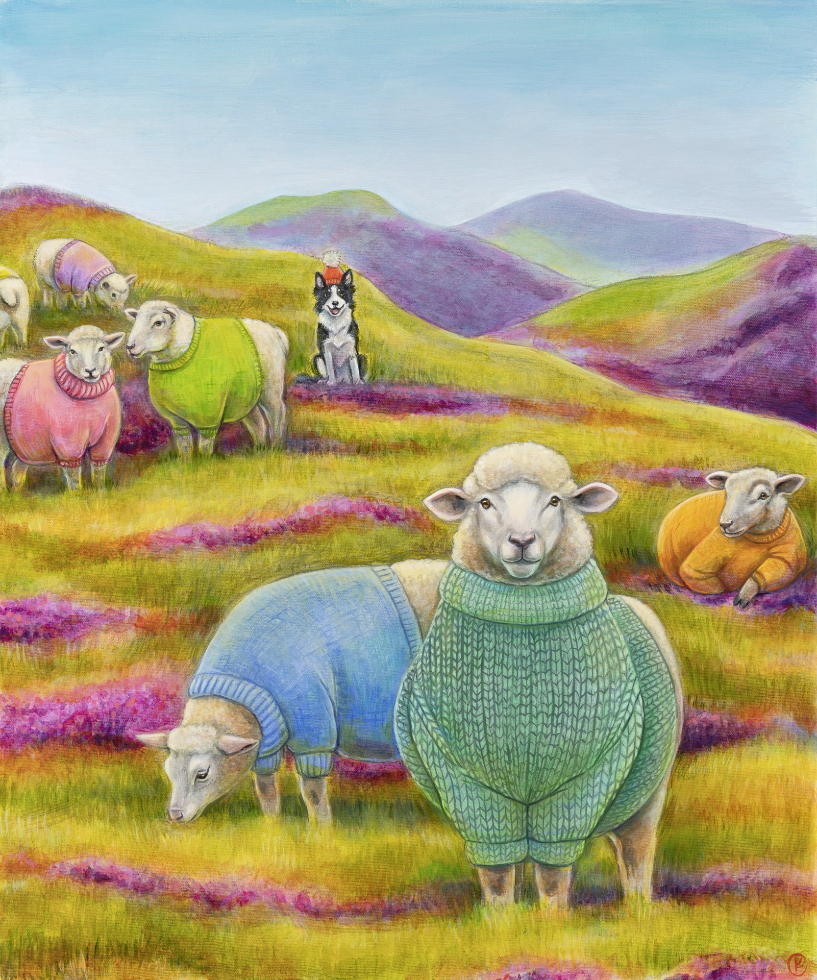 Sheep in Sweaters 20x24-SH-Softness.jpg