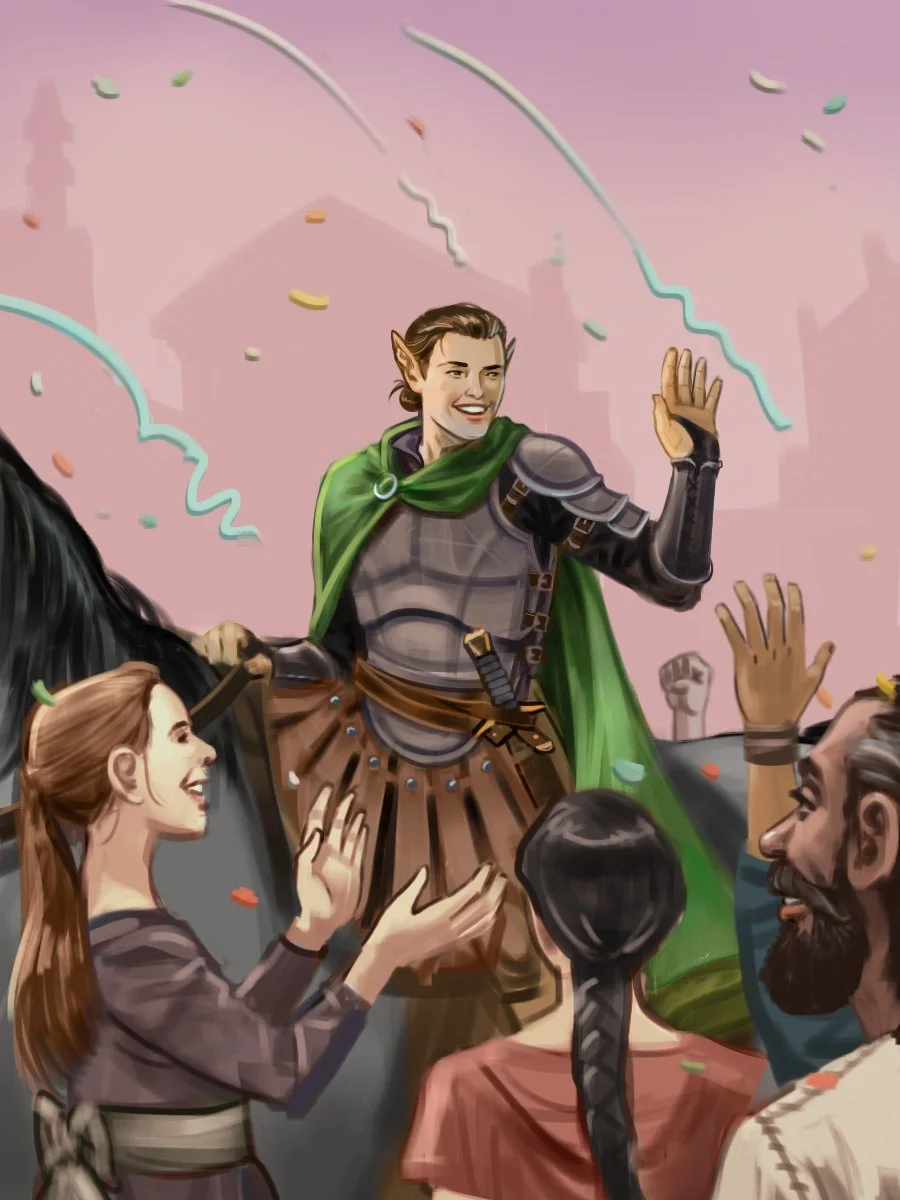 Part of a series of images for a fantasy RPG project