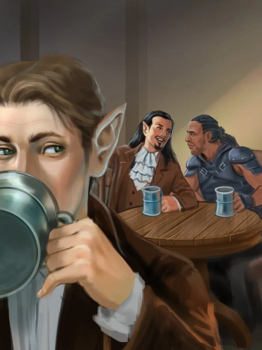 Part of a series of images for a fantasy RPG project
