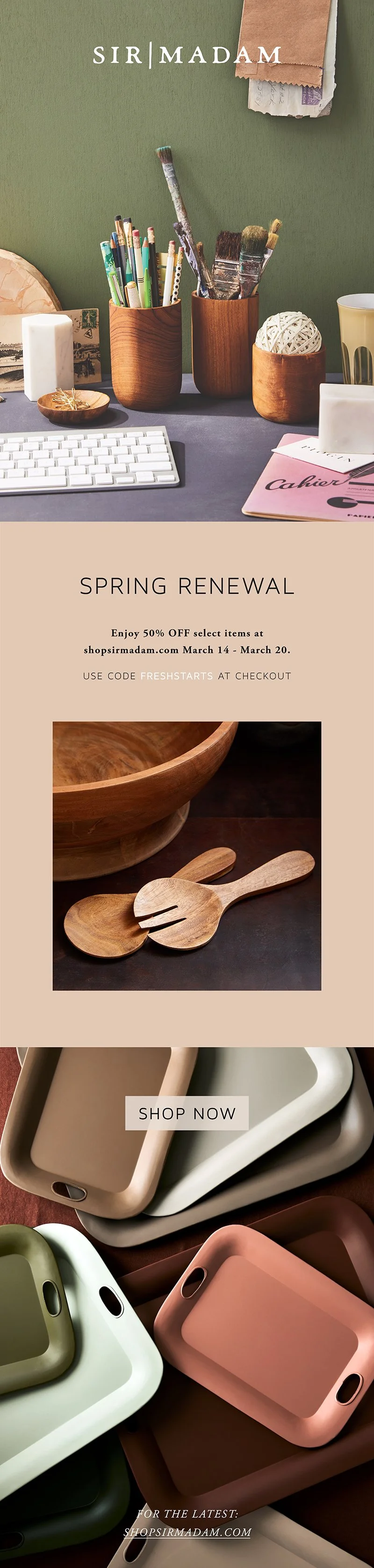  eblast, sale, teak root, sir|madam, sirmadam, sir madam, sir/madam 