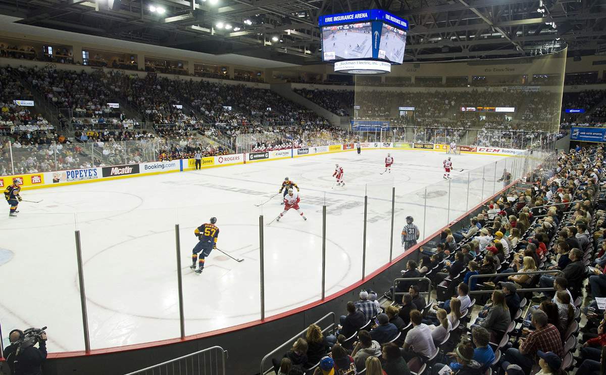 Erie Insurance Arena Seating Chart Hockey