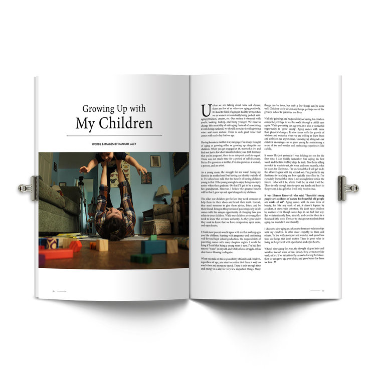 Growing Up With My Children (Holl and Lane Magazine Issue 16)