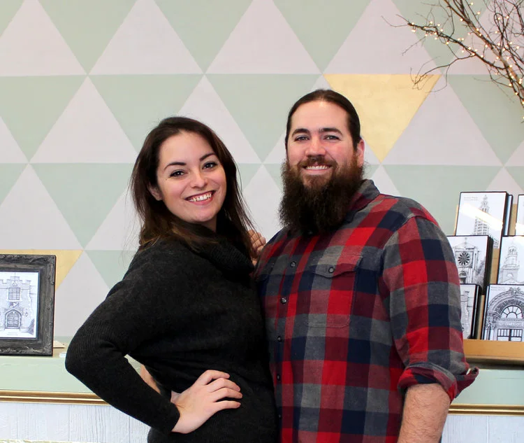 Alyson and Nick ( Nick is the other half of RBL ) 