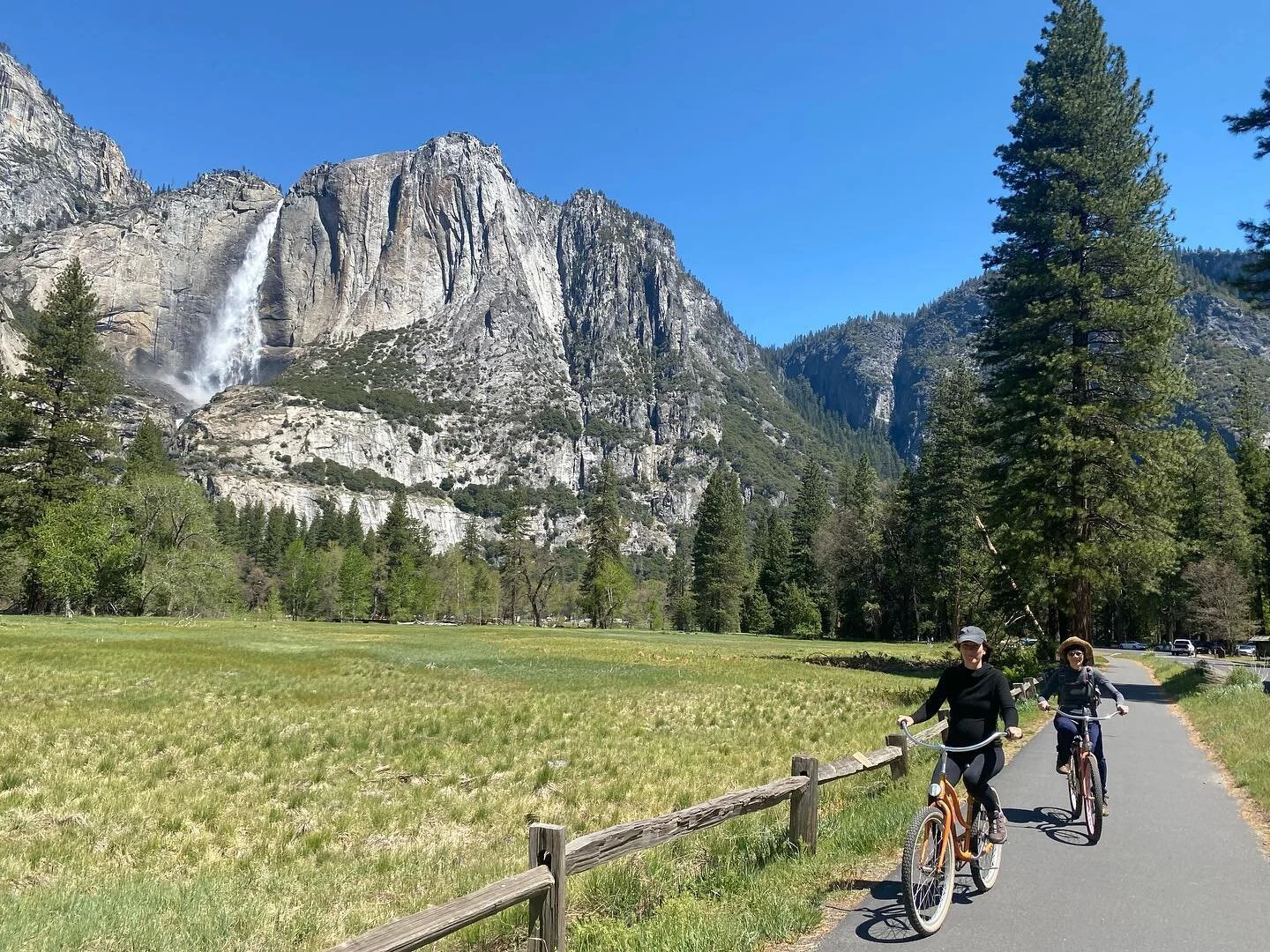 waterfalls and grandmothers