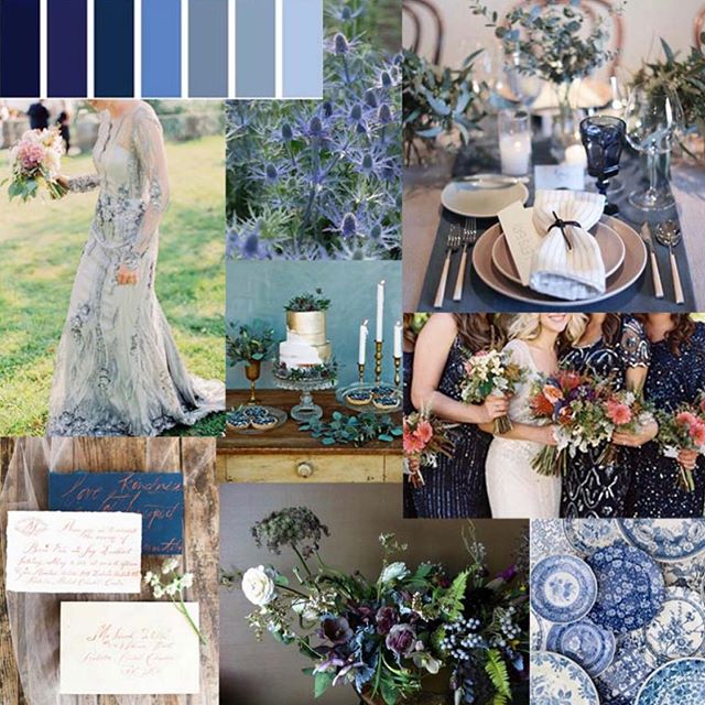 Today&rsquo;s inspiration board brought to you thanks to the Pantone color of the year 2020 &ldquo;Classic Blue&rdquo;.
I created this inspiration board years ago but it still remains &ldquo;classic&rdquo;. Blue is such a peaceful, elegant color and 