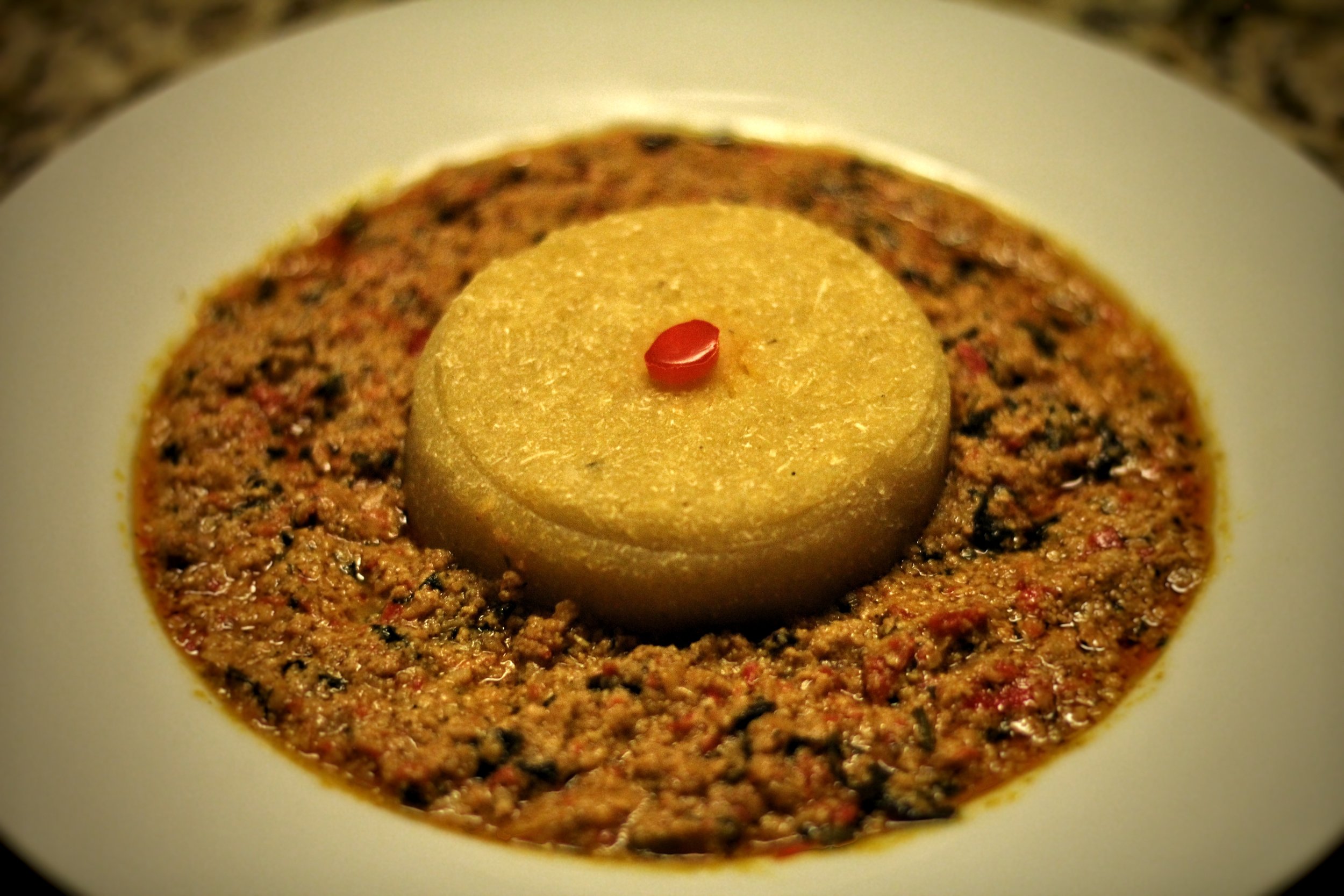Ofe Egusi & Eba