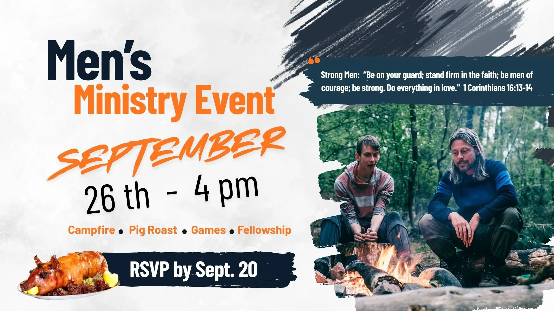 Deep Run East men's ministry event