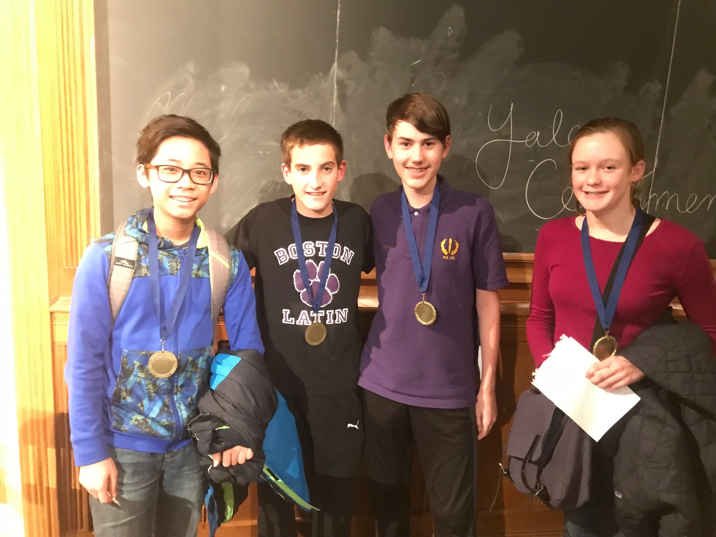 Boston Latin School 1 (MA) - First place, novice division