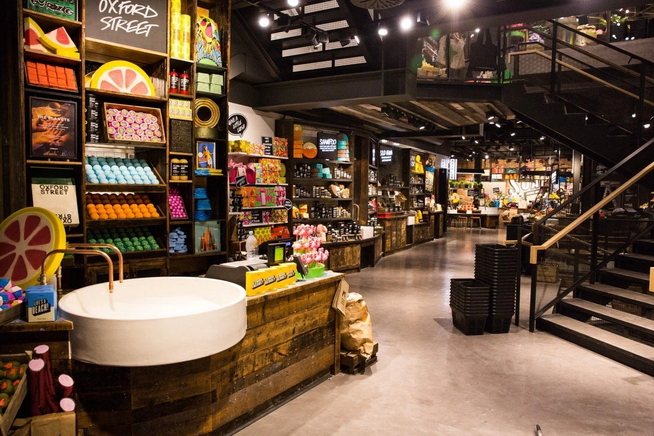 Lush's sensory Regent Street Flagship