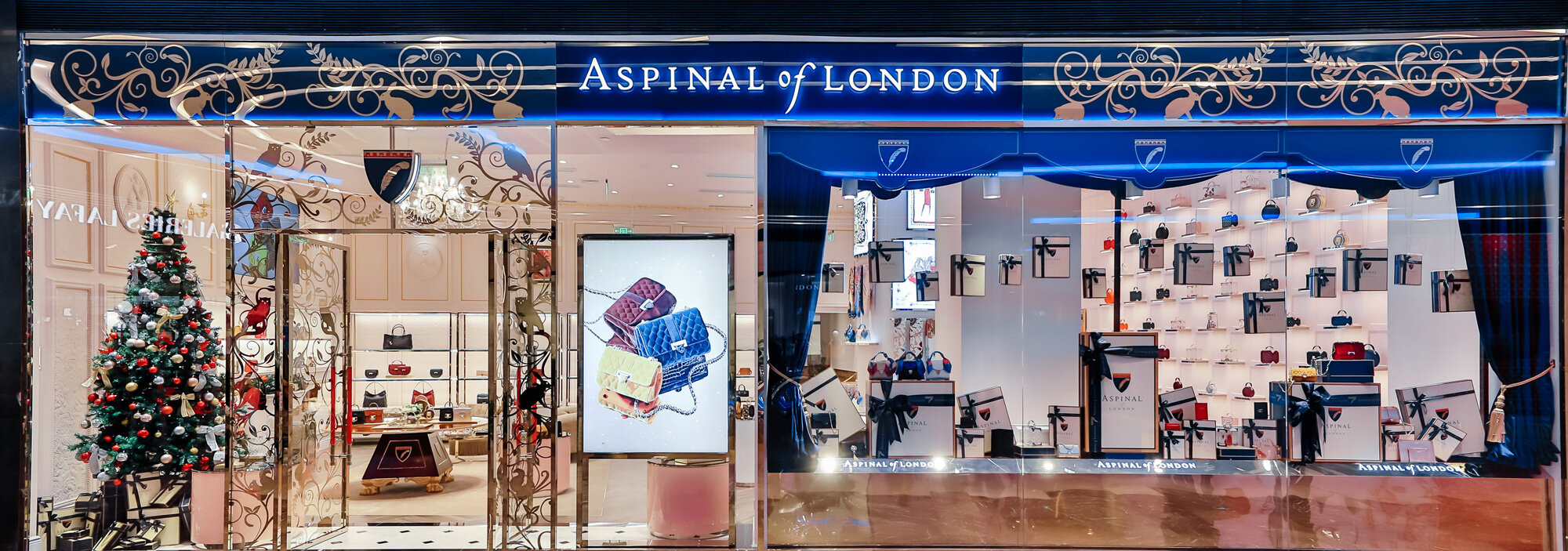 Aspinal of London flagship store by Caulder Moore, Leeds – UK