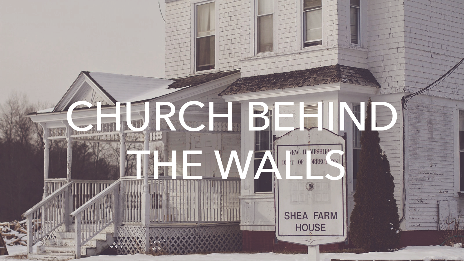 This is our outreach in the woman's prison system and half-way house in Concord. There is also a support program for the women, when they get released, to feel supported and have a faith community around them.