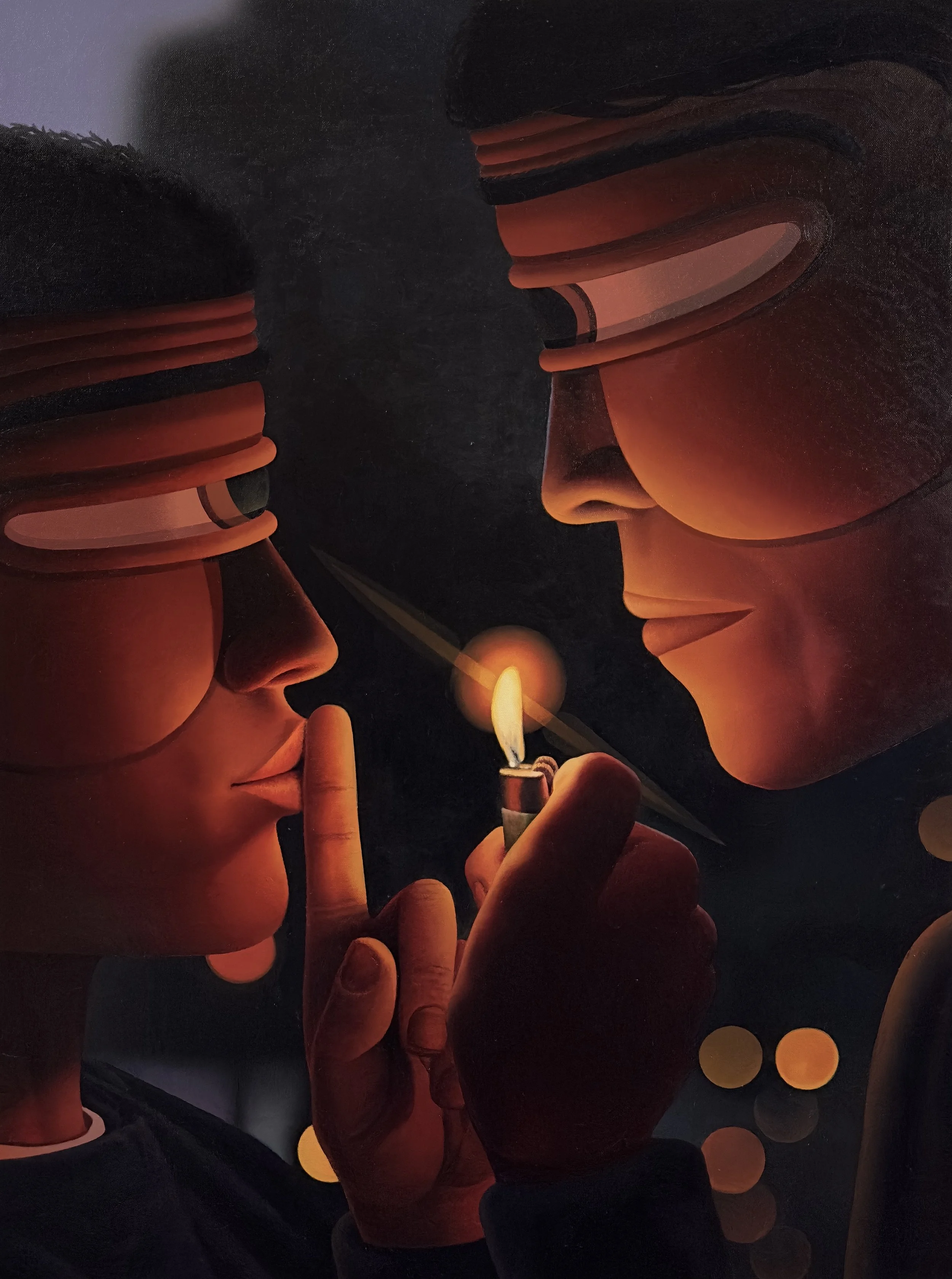 Secret Plan
40"x30"
Oil on canvas
2024