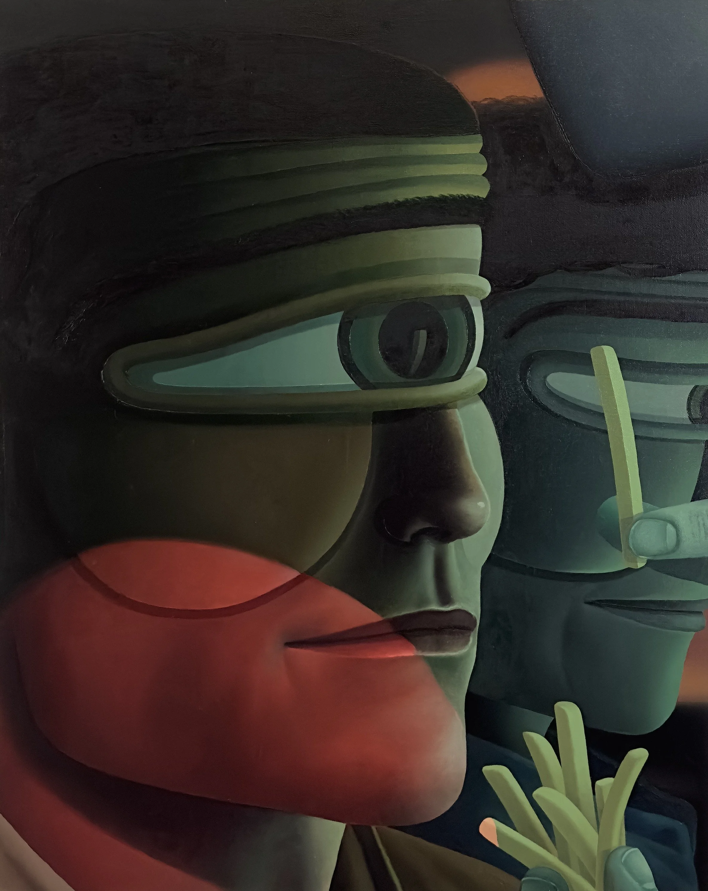 Quality Control
30"x24"
Oil on canvas
2024