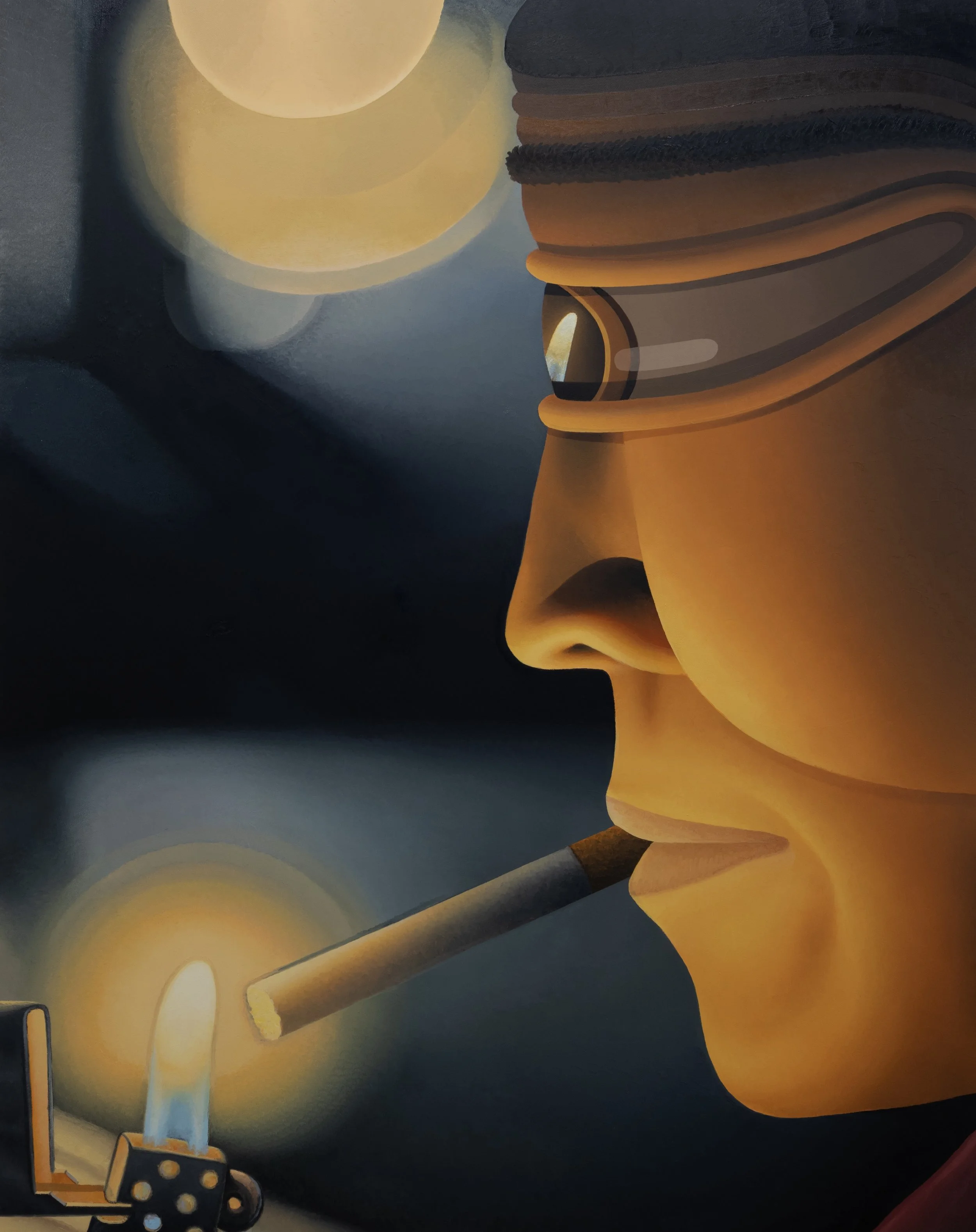 No Sleep
46"x36"
Oil on canvas
2023