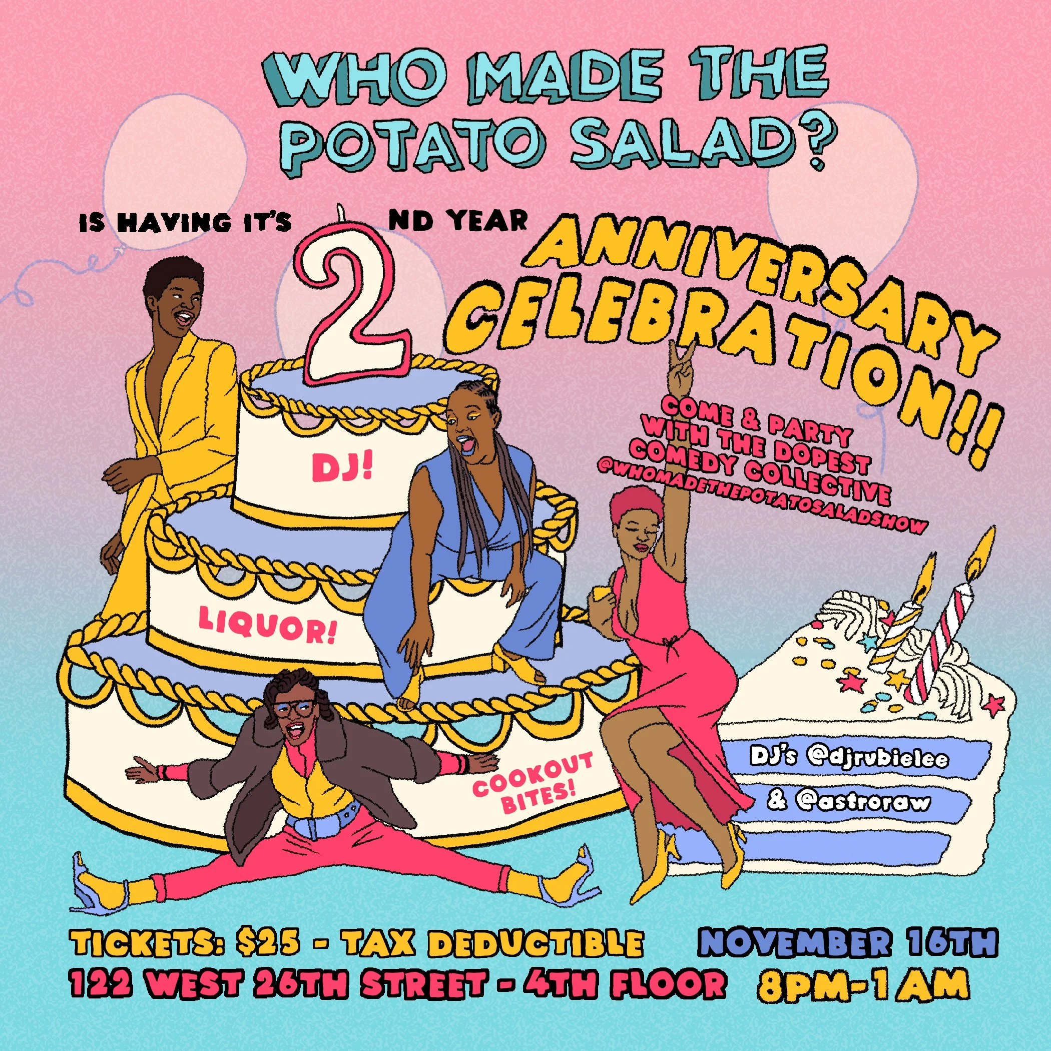 Who Made the Potato Salad? 2nd Anniversary Party!