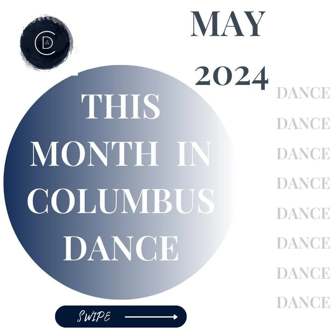 For folks who like to plan ahead 😉

How are you celebrating dance in Columbus this month?