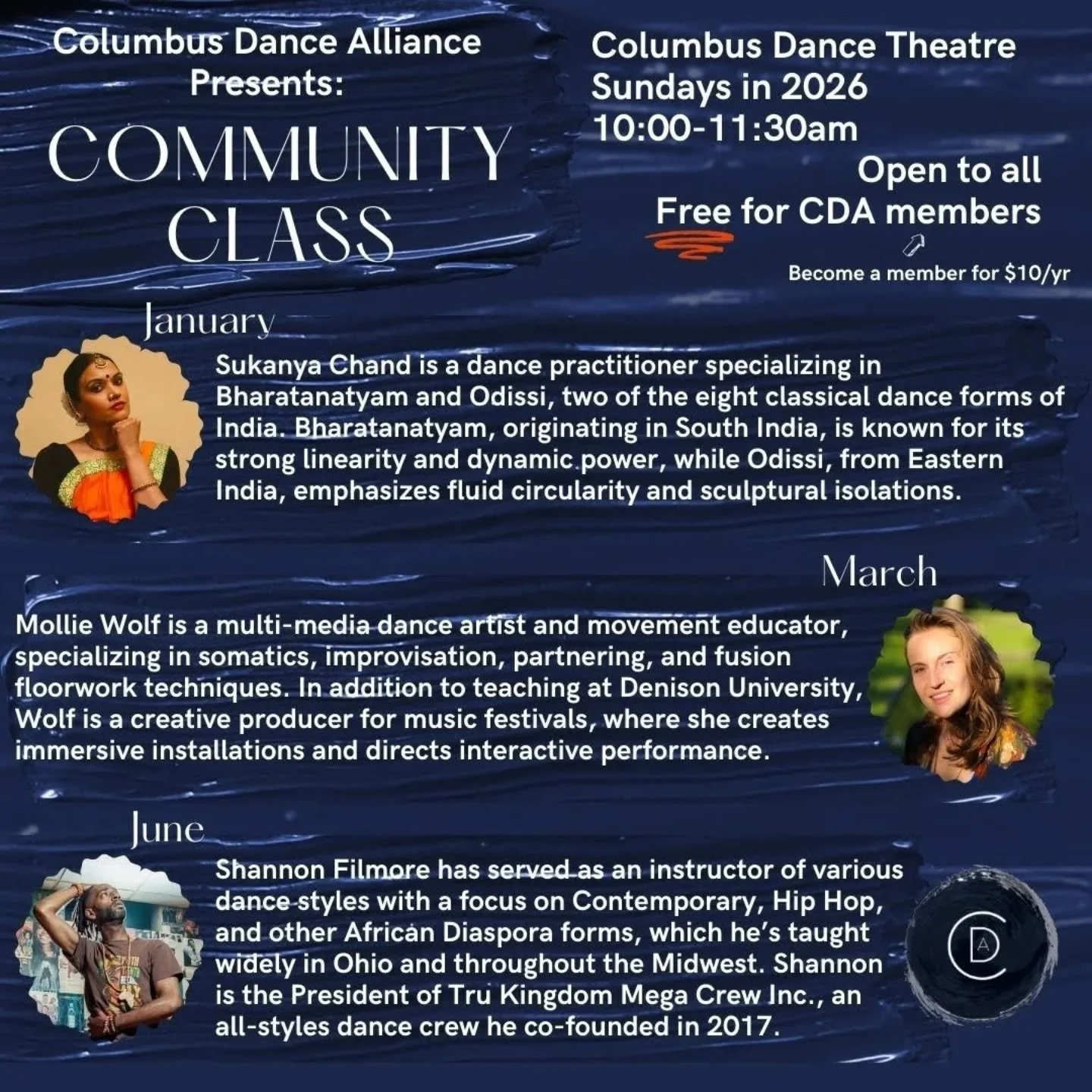 Community Class is back! 
Become a member and take some class 🎉