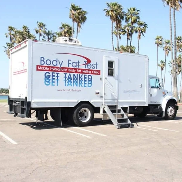 Body Fat Testing Truck at BHC