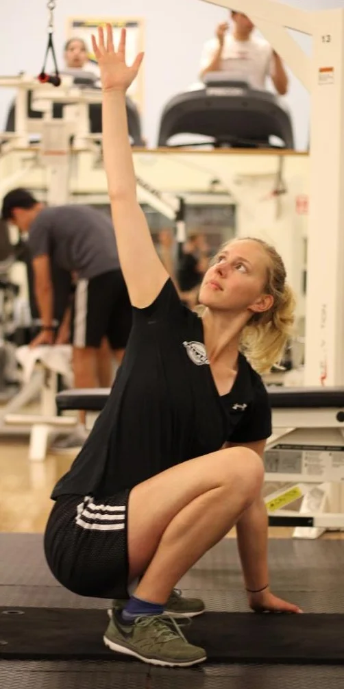 Sumo Squat with Rotation