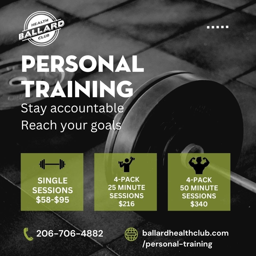 Working with a Certified Personal Trainer is a great way to help you stay accountable and reach your goals in the gym.

We will work with you to think about your individual needs, interests, and goals in order to match you with the right trainer.. Wh