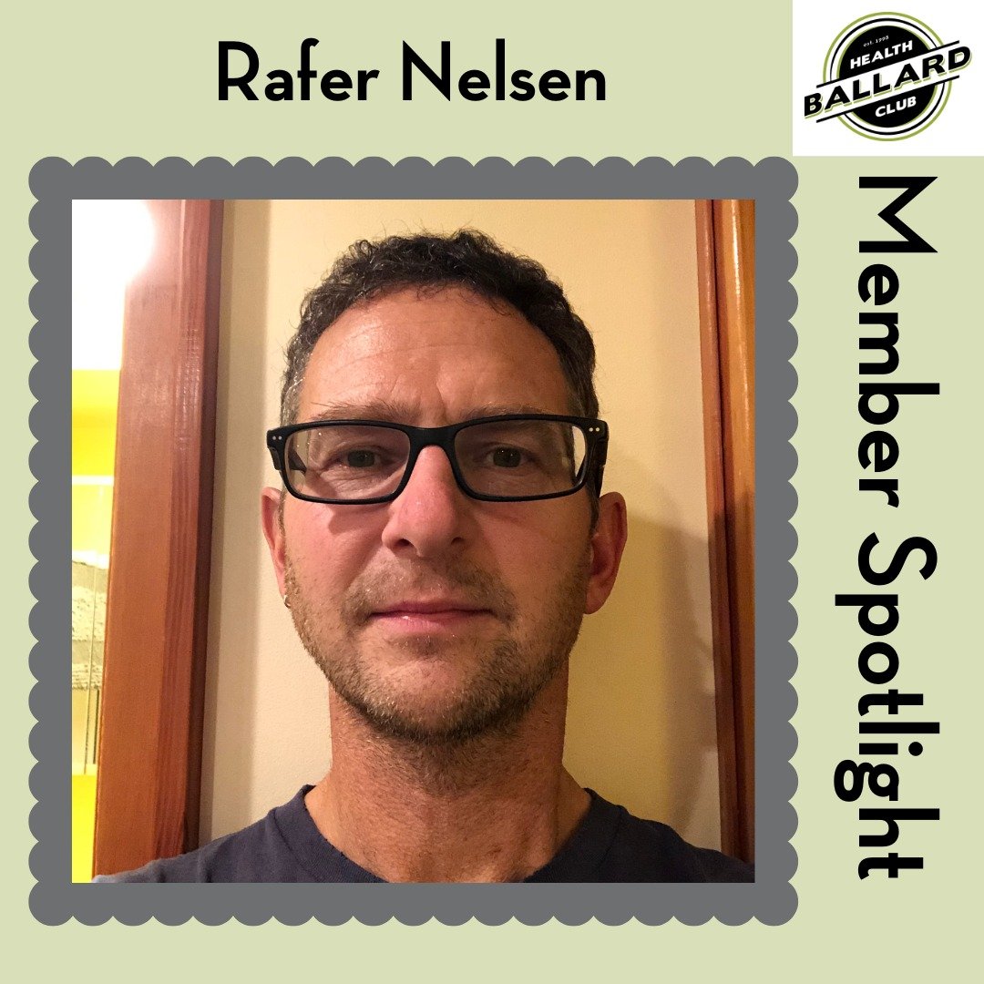 Our January Member Spotlight shines on Group Fitness aficionado Rafer Nelsen.

Q: What motivates you to workout and remain active?
A: I want to be able to throw (and catch) a baseball with my 15yo son, as well as a softball with my 12yo daughter, and
