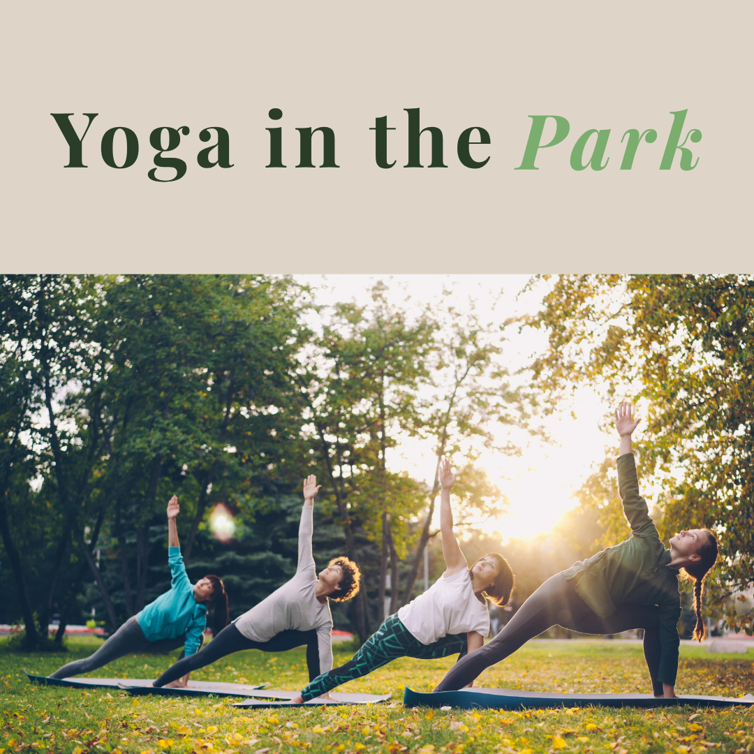 Yoga in the Park is Coming!