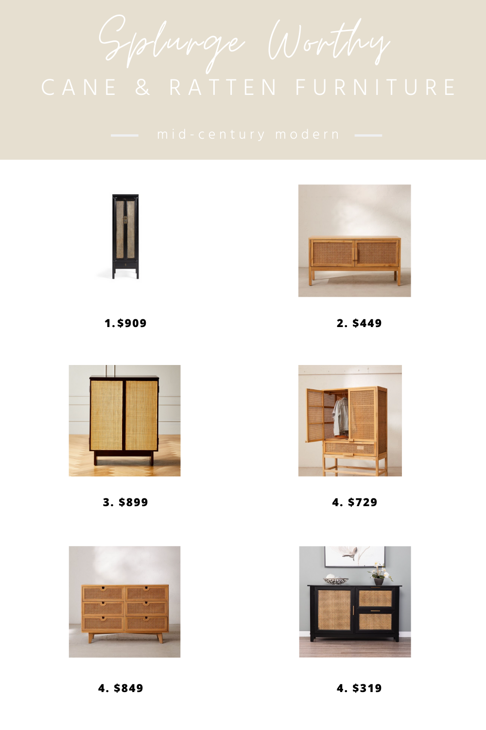 warwick rattan cabinet