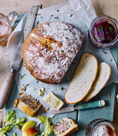 Potato and Rosemary Bread