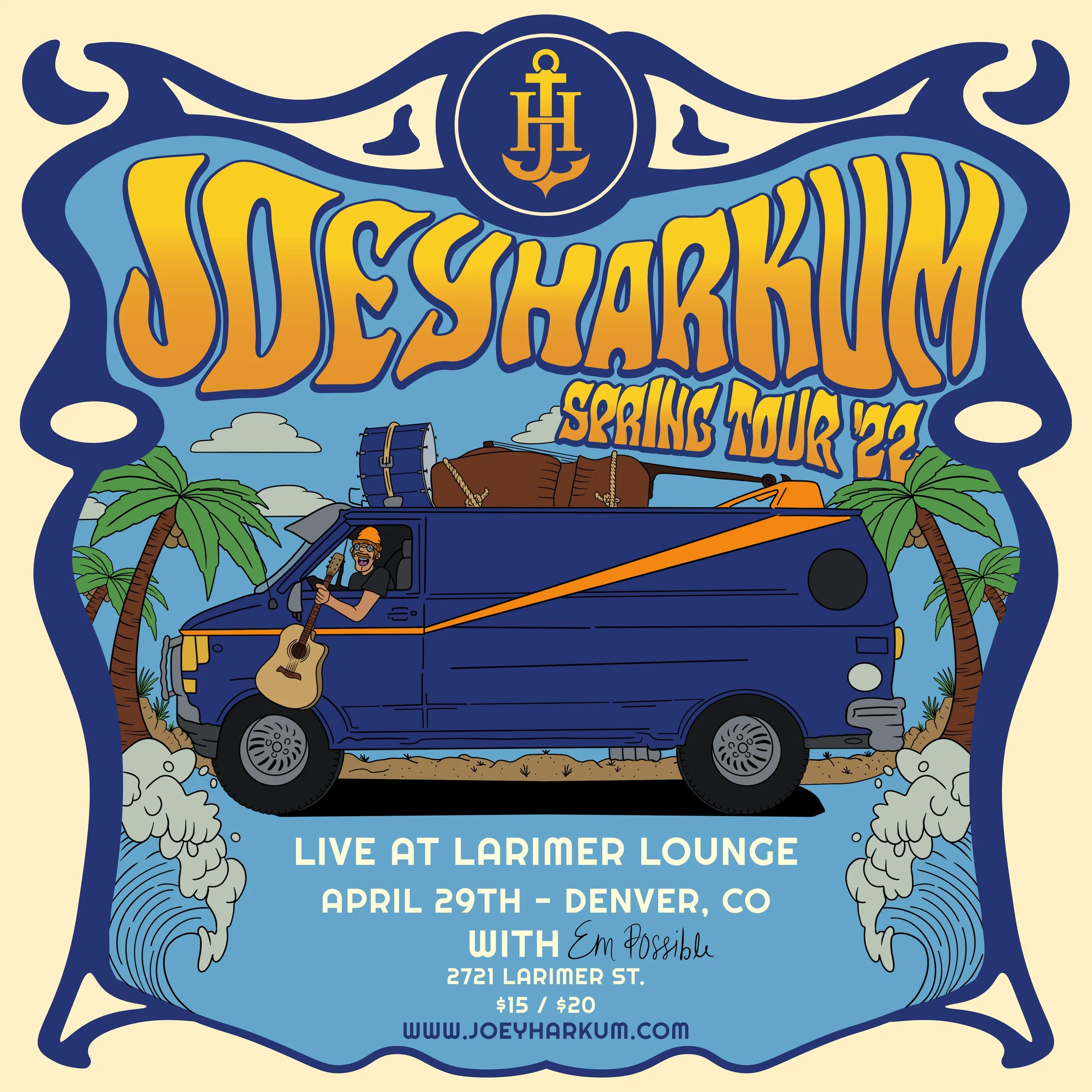 Joey Harkum Spring Tour '22