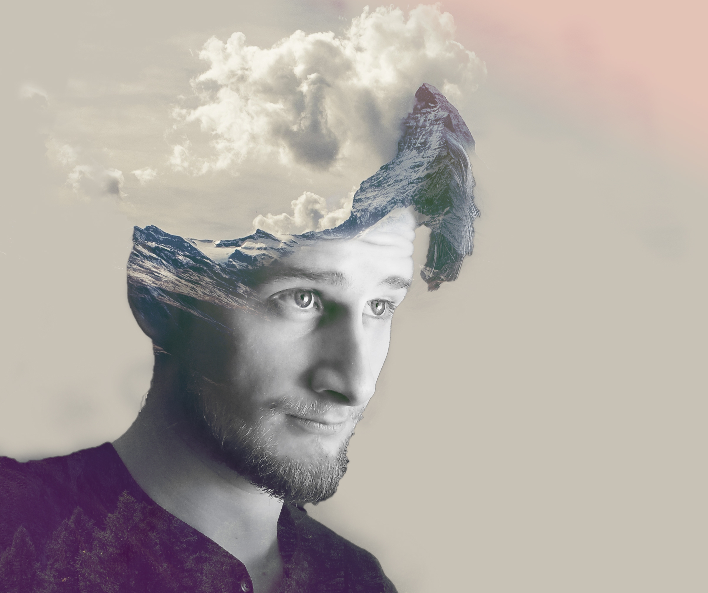Mountain Head Composition