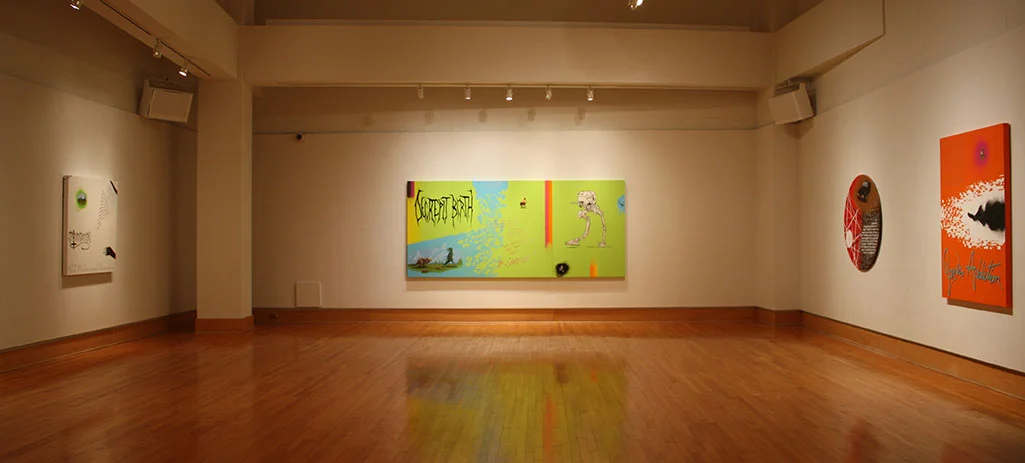 Master of Reality , solo exhibition installation view, 2014, Safety Kleen Gallery One, Elgin, IL
