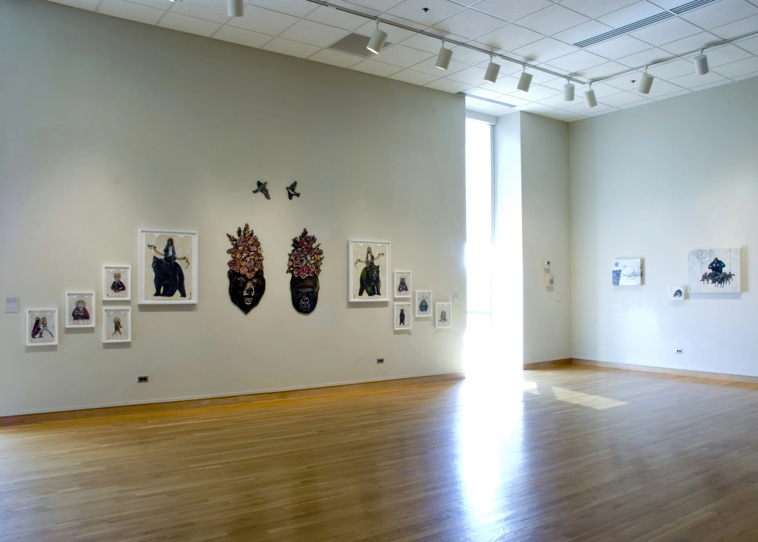 Fauna: Steve Seeley and Jane Ryder , South Bend Museum of Art, 2009 Curator and exhibition design