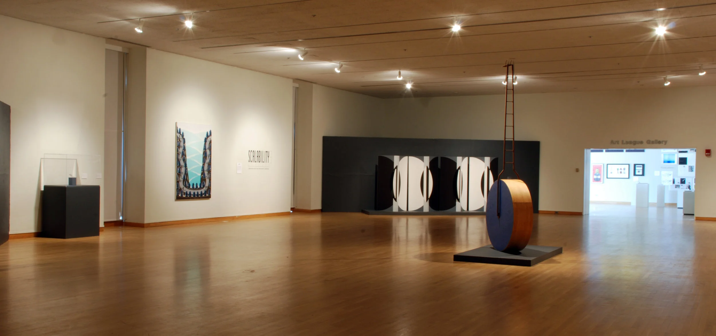 Scalability: Works from the Permanent Collection , South Bend Museum of Art, 2009 Curator and exhibition design