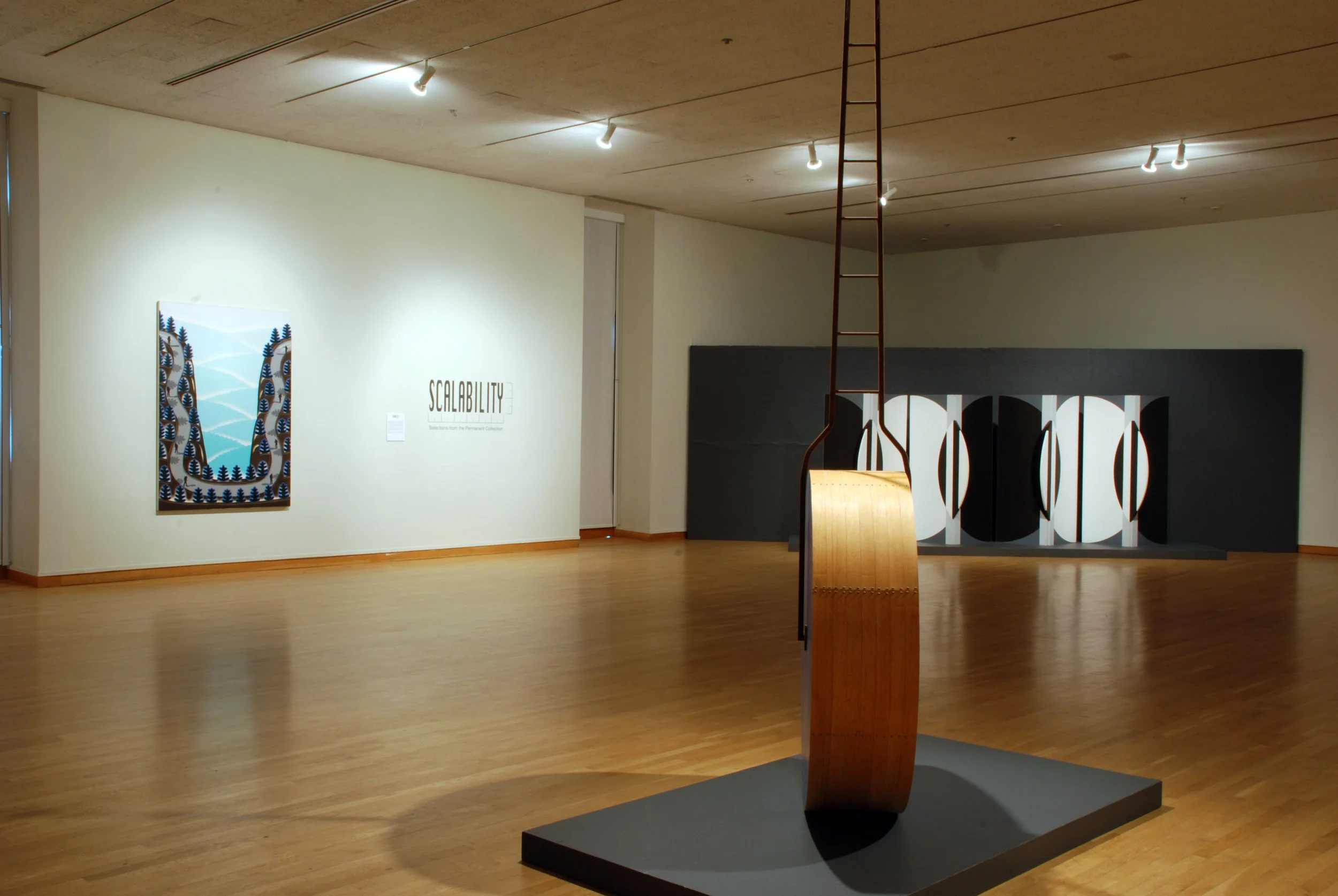 Scalability: Works from the Permanent Collection , South Bend Museum of Art, 2009 Curator and exhibition design