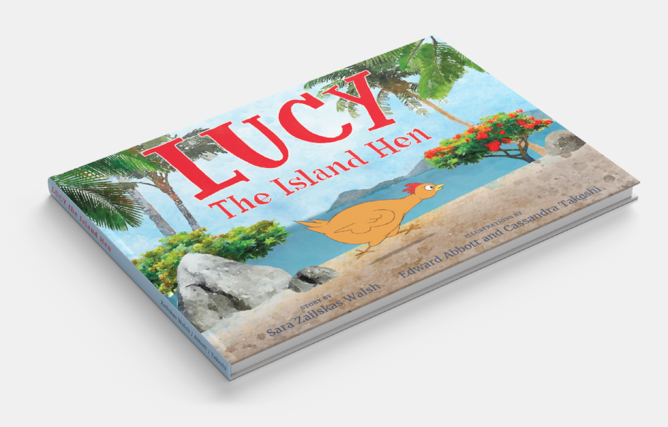 Cover of the Lucy the Island Hen book