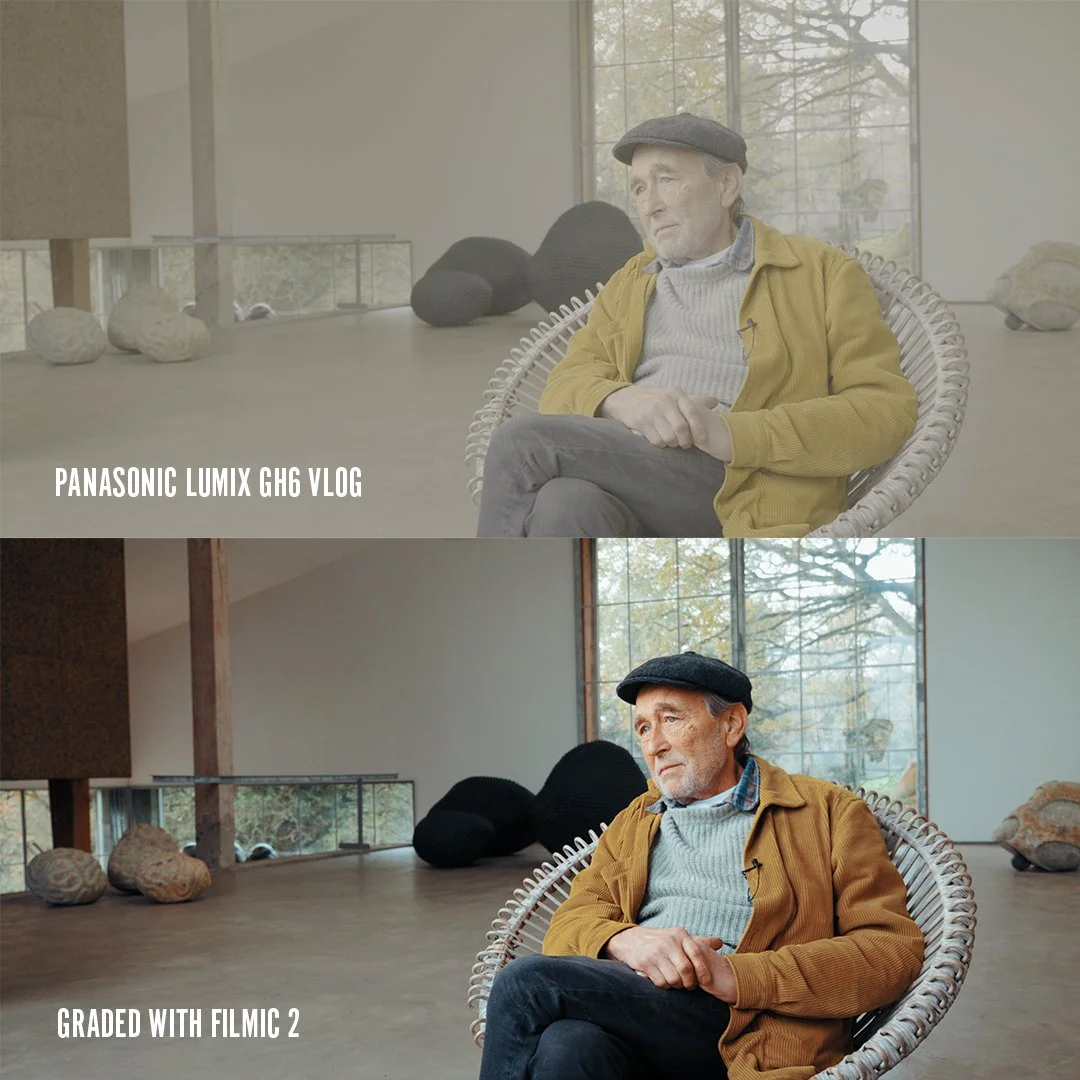 Grading LUTs to achieve the film look