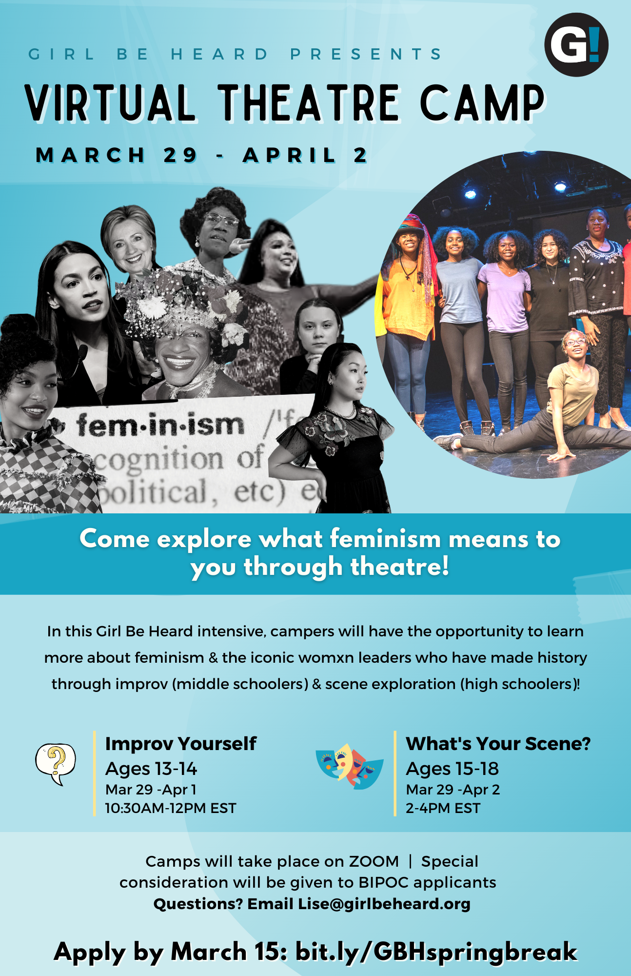 Virtual Theatre Camp: What's Your Scene?