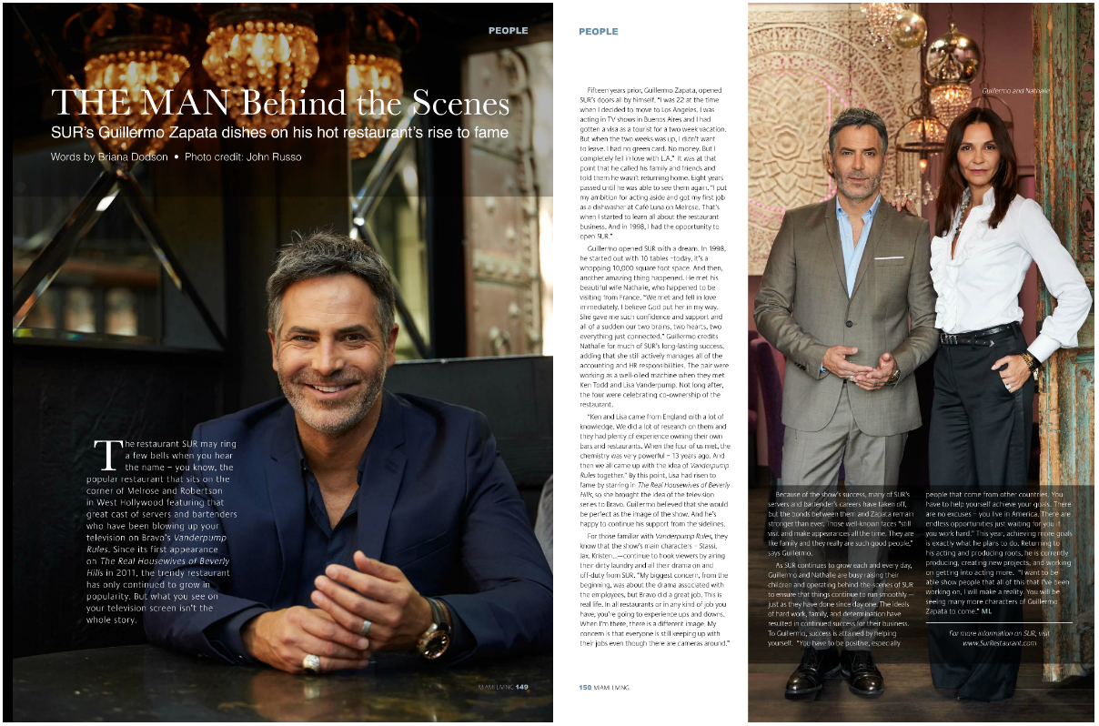 Guillermo Zapata - Miami Living - SUR Restaurant and Lounge.png
