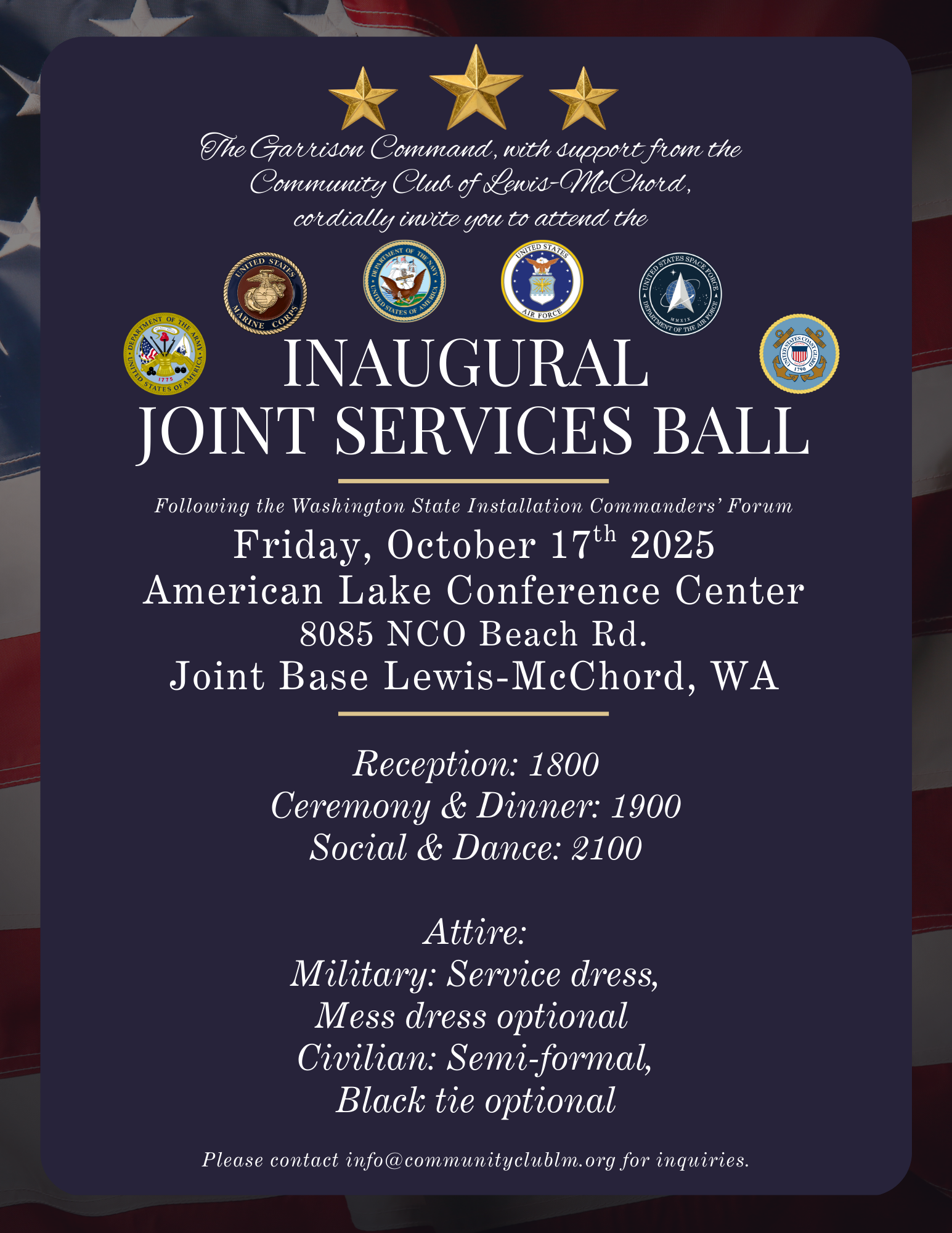 Joint Services Ball