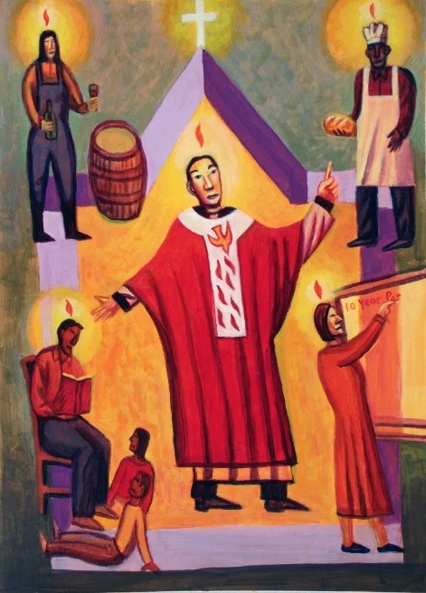 Pentecost by James B. Janknegt
