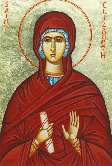 Icon of St. Elizabeth, Mother of St. John the Baptist