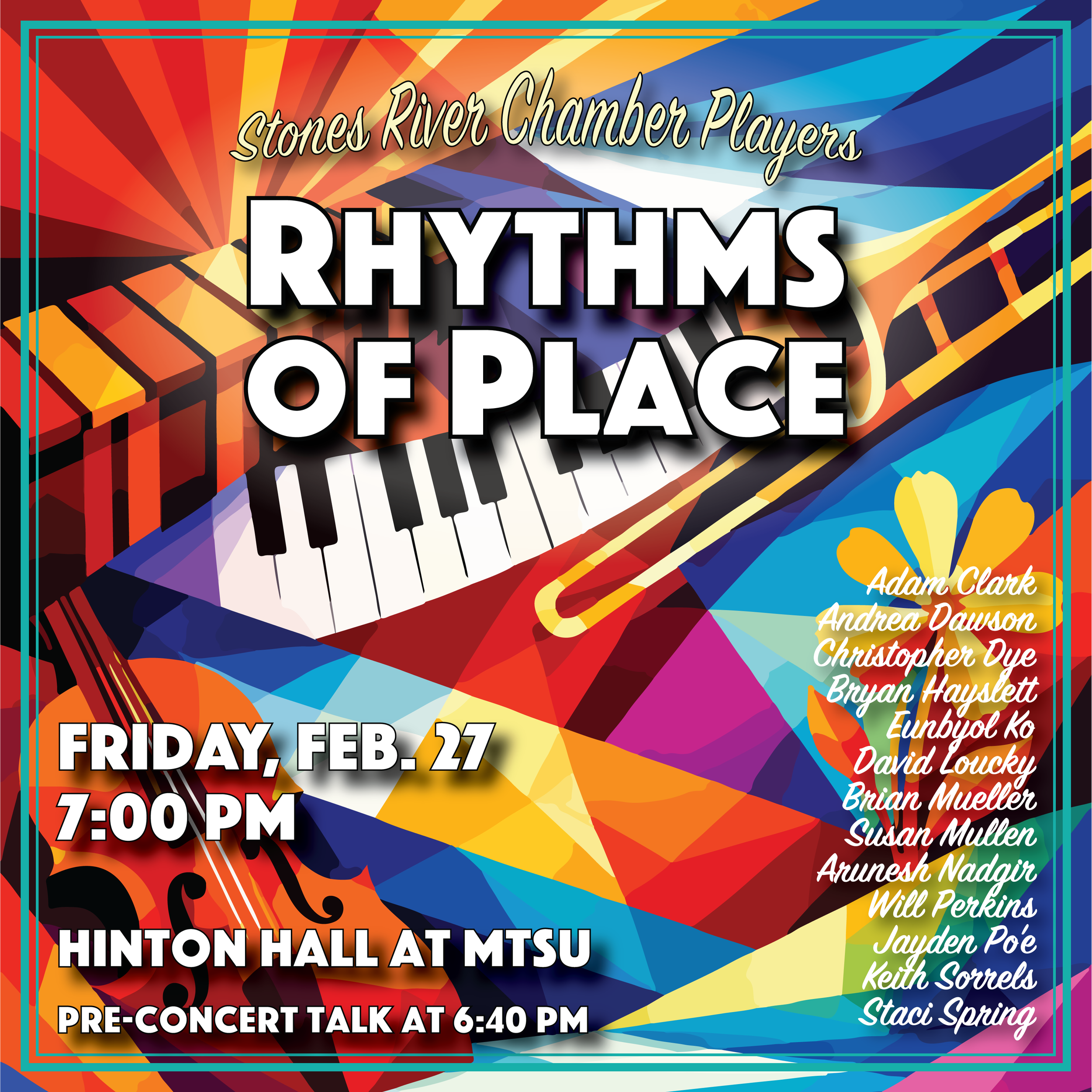 Stones River Chamber Players: Rhythms of Place