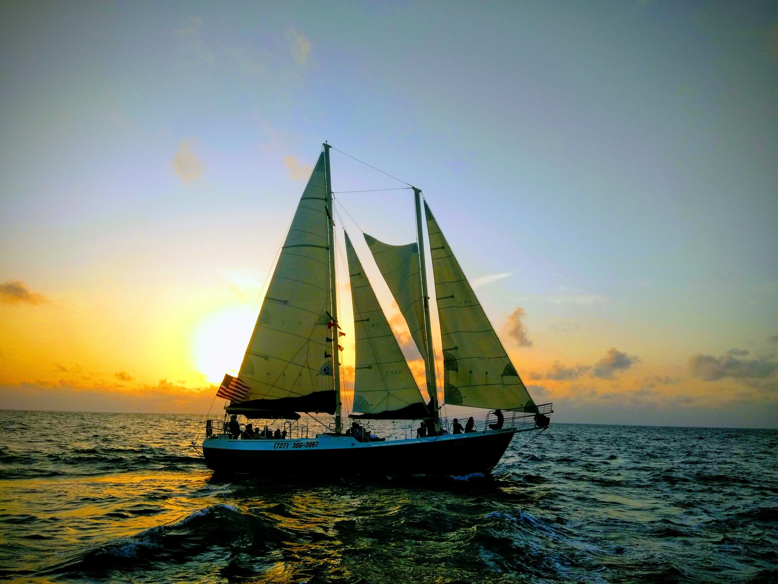 schooner sailboat clearwater