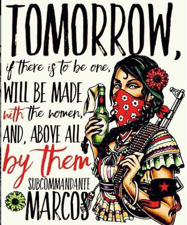 Tomorrow will be made with the Women, and by them