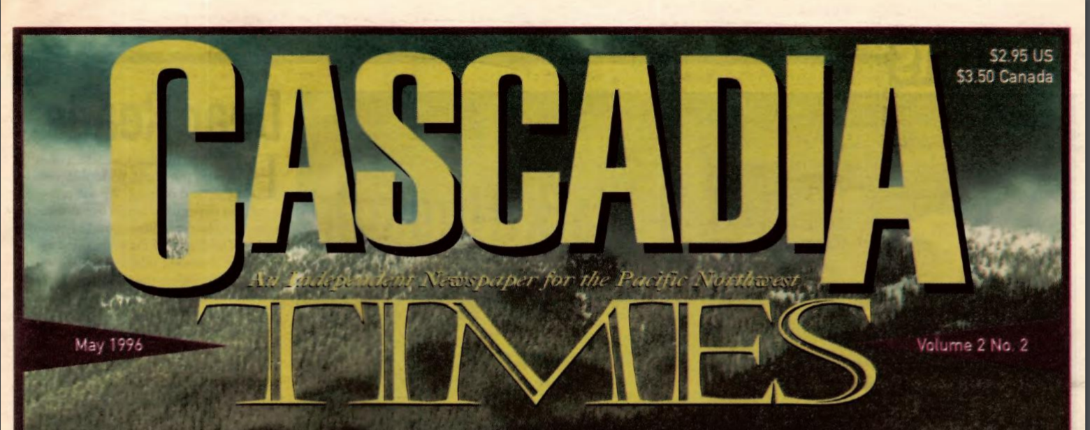 Cascadia Times - Back to Print Party