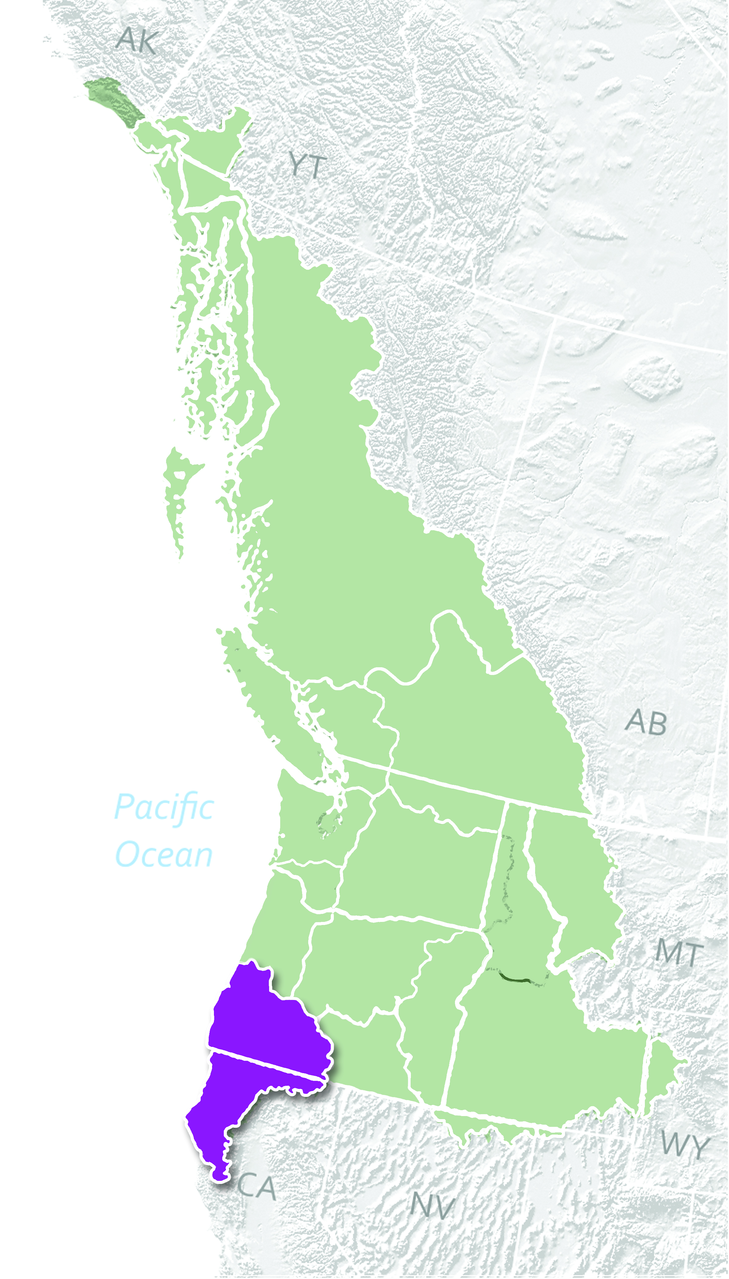 Nine Regions of Cascadia — Cascadia Department of Bioregion
