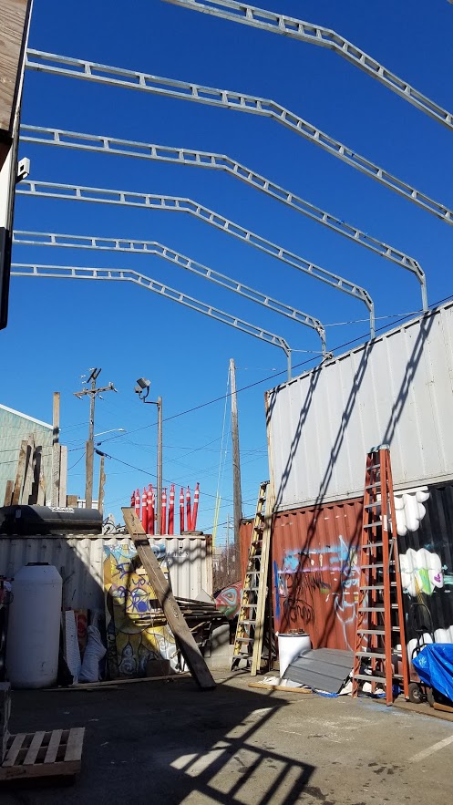 Cascadia Containerland at the Shipyard
