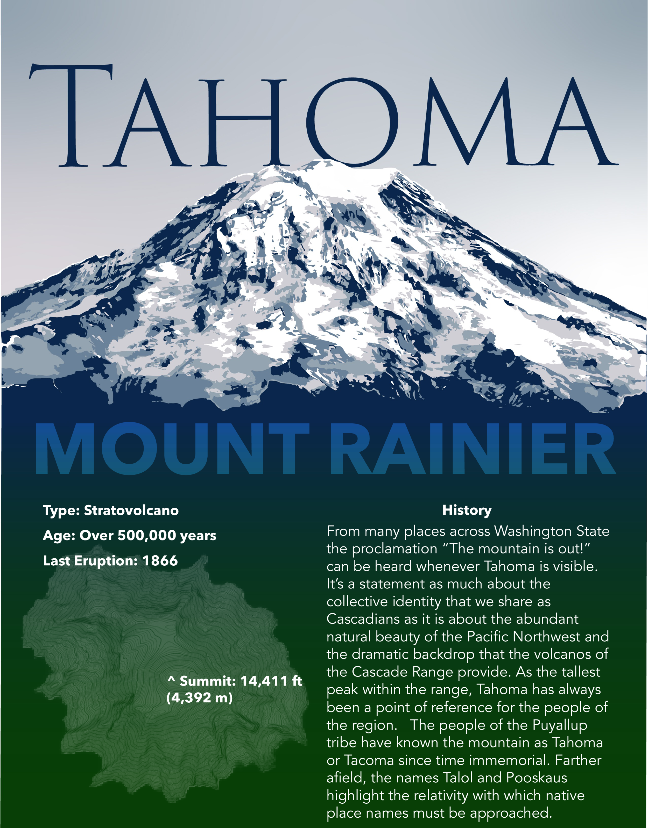 Native Place Names - From Tahoma to Rainier and back. — Cascadia Department  of Bioregion
