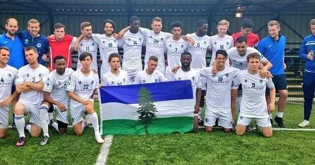 Fun #CascadiaDay fact. Did you know that #Cascadia had it's own football team? Led by team captain and former sounder James Riley, we competed in the 2018 CONIFA world cup in London and are currently ranked 10th.