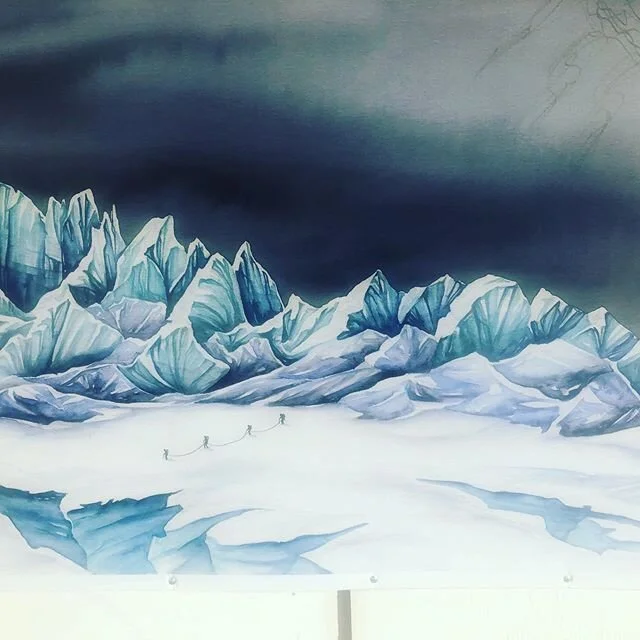 Loving the artwork.
And messages of love for our beautiful mountainscapes  #clairegiordano